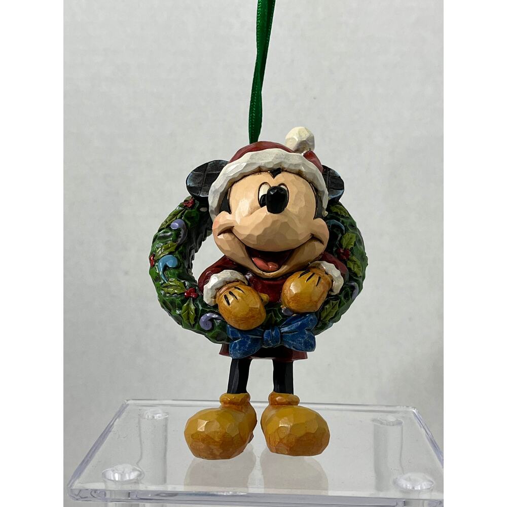 Jim Shore Disney Traditions Mickey & Friends Holiday Ornament Set - Picture 2 of 16